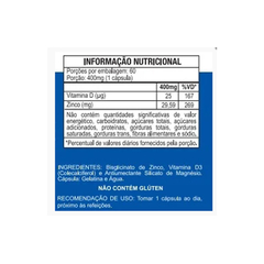 Zinco + Vitamina D3 60cps Duom | Kit 2 Frascos - comprar online