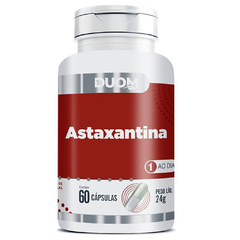 Astaxantina 60cps 5mg (1 ao dia) Duom