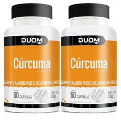 Cúrcuma 60cps Duom | Kit 2 Frascos