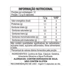 Lecitina de Soja 60cps 1000mg Duom | Kit 2 Frascos - comprar online