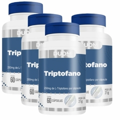 Triptofano 60cps 250mg Duom | Kit 4 Frascos