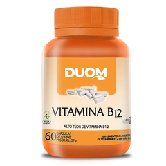 Vitamina B12 60cps (1 ao dia) Duom