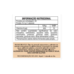 Betacaroteno 60cps de 250mg Duom | Kit 4 Frascos - comprar online