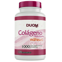 Colágeno com Vit C 60cps 1000mg Duom