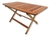 MESA PLEGABLE 1,40 MTS. MADERA INTERIOR – EXTERIOR. OFERTA !