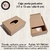 Caja porta pañuelos (17 x 13 cm / alto 6 cm) - comprar online
