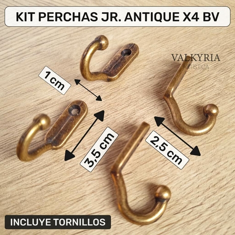 Kit Perchas Jr. x4 unidades