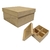 Caja Zapato x 4 div (tapa 16 x 16 cm / alto 8 cm) - comprar online