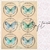Lámina Kraft 24 x 30 "Etiquetas Mariposas" | Buenos Deseos