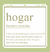 Stencil 30 x 30 "Hogar" | CA ST1035