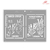 Stencil Doble Registro 30 x 40 "Lavanda" | STND118M