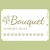 Stencil 20 x 30 "Bouquet" | CA101