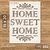 Stencil "Home Sweet Home" 15 x 20 | Manos Stencils