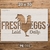 Stencil "Fresh Eggs" 20 x 30 | Positivo Stencil