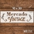 Stencil 10 x 30 "Mercado Vintage" | D008