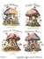 Transfer Color A4 "Mushrooms Houses" | LT 002