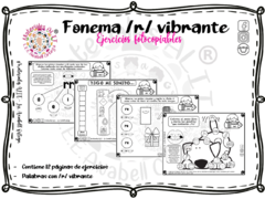 Ejercicios del fonema R vibrante