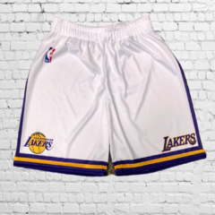 Short Los Angeles Lakers Blanco