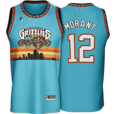 Camiseta retro grizzlies hotsell