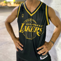 Los Angeles Lakers Negra y Dorada