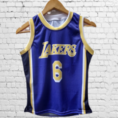 Los Angeles Lakers Violeta y Negro