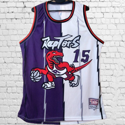 Toronto Raptors Clasica Violeta y Blanca