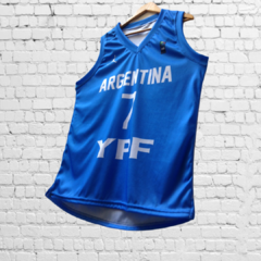 Argentina Basquet Tokio Azul - comprar online