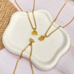 Collares corazon dividido 3 piezas Dorado - 1333C - comprar en línea