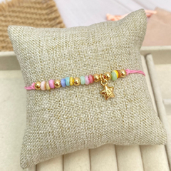 Pulsera donas colores con estrella - HP014 - comprar en línea