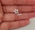 Anillo star y cubic. Ajustable. Baño de plata 925 premiun