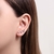 Earcuff Zigzag com Zircônias - SEMIJOIA na internet