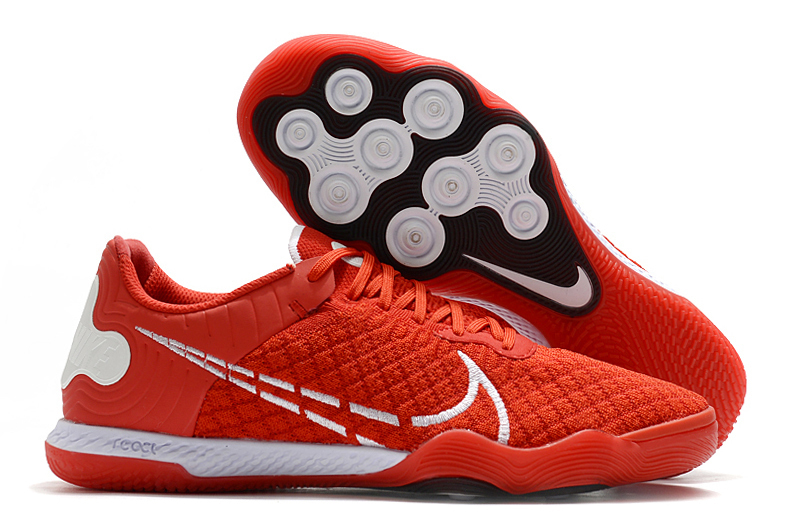 Chuteira Nike React Gato IC Futsal - Vermelha