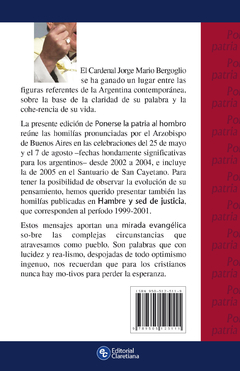 Ponerse la patria al hombro - Memoria y camino de esperanza - comprar online