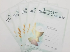 Diplomas de Comunión x 25 Uds - Editorial Claretiana