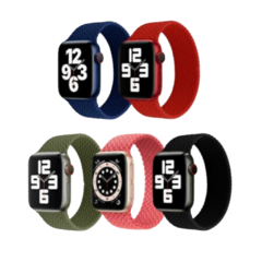 MALLA TELA + PROTECTOR APPLE WATCH 38/ 40 MM (1106)