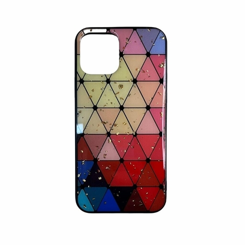 FUNDA DISEÑO BRILLOS IPHONE 12 PRO MAX (0685)