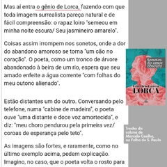 Sonetos do amor obscuro — Federico García Lorca - Editora Isto Edições – Livros de poesia