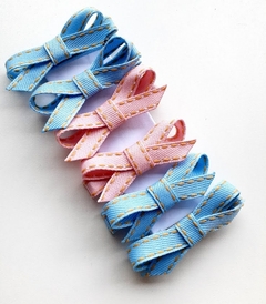 Hair clips Lacinho Jeans - par