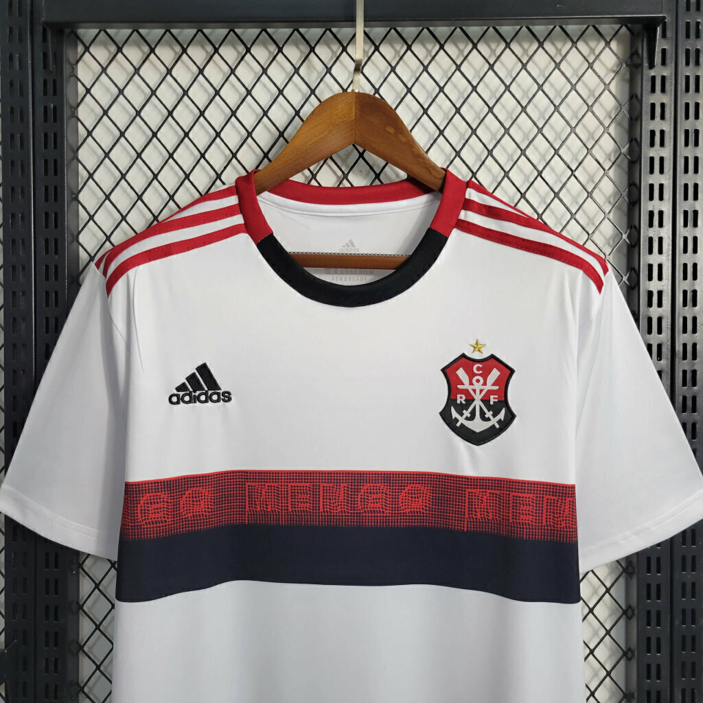 Camisa Flamengo II Retrô 19/20 Masculina Torcedor - Branca