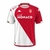 Camisa Monaco Home 2023/24 Torcedor Kappa Masculino - Vermelho