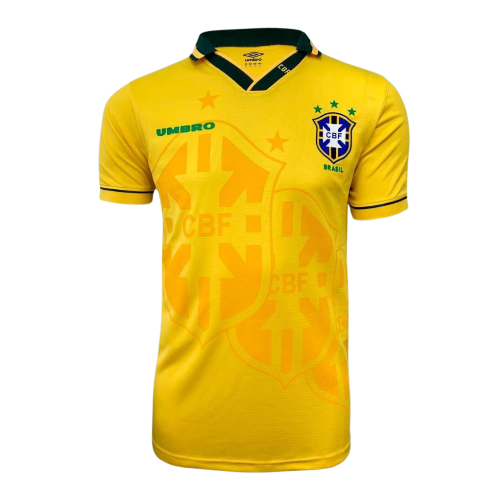 Camisa Brasil Retrô I 93/94 -Amarela por R$ 189,90 - Frete Grátis