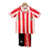 Kit Infantil Athletic Bilbao Home 1995/97 Retrô - Vermelho + Branco