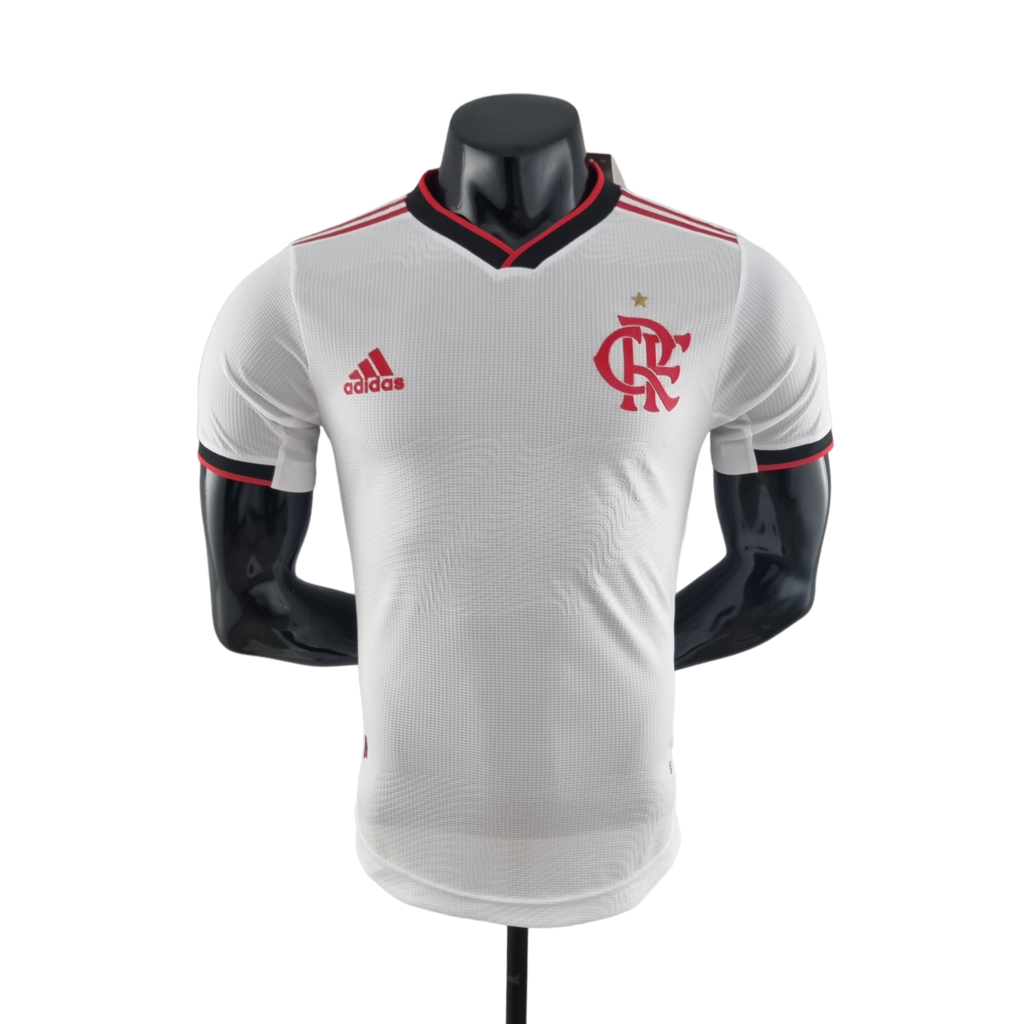 Camisa Flamengo II Player 22/23-Branco por R$ 199,90-Frete Grátis