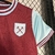 Kit Infantil West Ham Home 24/25 - Vinho+Azul - Joker Sports - A Loja Oficial dos Fanáticos Por Futebol