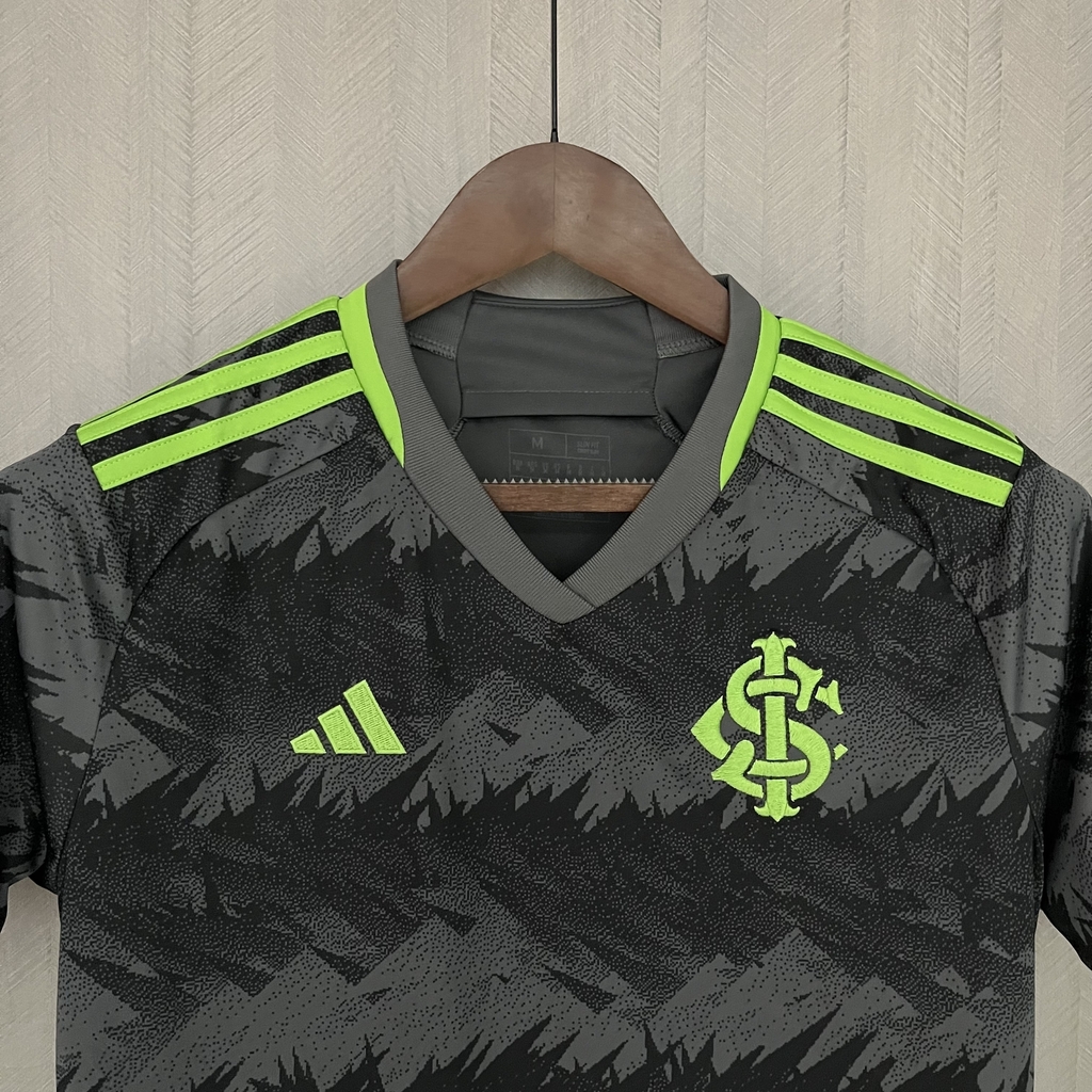 Adidas Camisa Internacional Iii Feminina 2023 Preto Verde