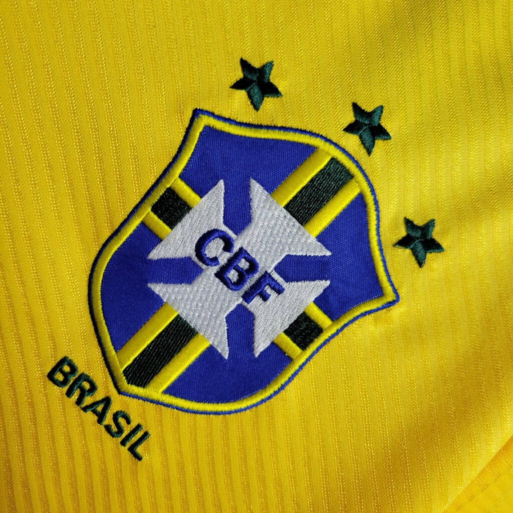 Camisa Seleção Brasileira Retrô I 1993 Umbro Torcedor Masculina - ALL Sports