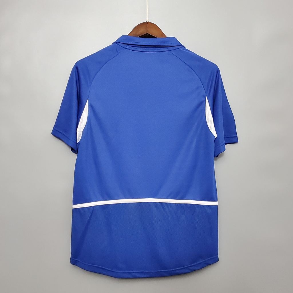 Camisa Retrô 2018 Seleção Brasileira II Nike Masculina - Azul