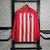 Camisa Atlético de Madrid Home 23/24 Torcedor Masculina Manga Longa - Vermelho+Branco - comprar online