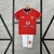 Kit Infantil Manchester United Home 2000/01 Retrô - Vermelho - comprar online