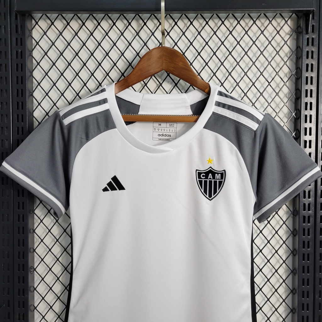 Camisa Atlético Mineiro II 23/24 Torcedor Adidas Feminina - Branca
